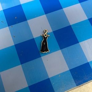 RETIRED little black dress charm